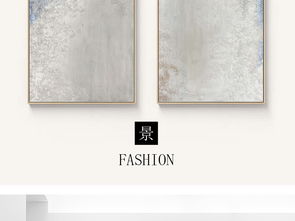 北欧简约美学 手绘抽象油画装饰画设计素材全解析