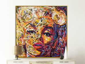 艺术时光机 美式复古玛丽莲·梦露手绘装饰画设计全解析